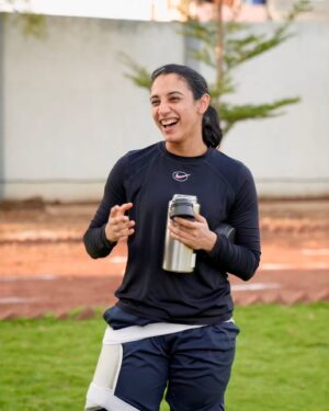 Smriti Mandhana Instagram - When in doubt, smile it out! 😁🏏
