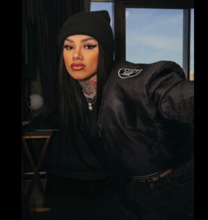 Snow Tha Product Instagram - thank u @FashionNova for the cool jacket for boys day in vegas with my brother