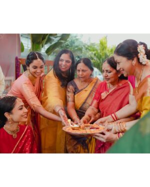Sobhita Dhulipala Instagram - Pelli Kuthuru ♥️
