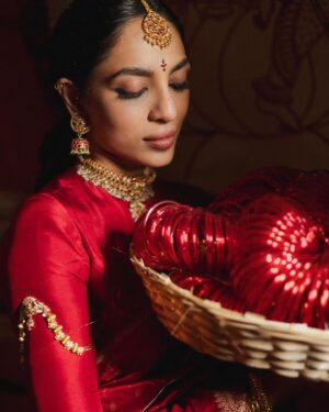 Sobhita Dhulipala Instagram - Pelli Kuthuru ♥️