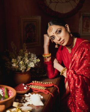 Sobhita Dhulipala Instagram - Pelli Kuthuru ♥️