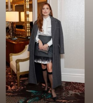Sophia Bush Instagram - I am so behind on celebrating the good — holidays and work are wild! — but first up as a latergram must be the incredible @hollywoodreporter breakfast this week, celebrating the women in our industry and the work they’re doing. From honoring @nicolekidman’s iconic body of work — and her advocacy for women writers and directors and producers, which has been record breaking over the last seven years — to @selenagomez’s using her platform for oh so much good. My sweet angel! Then we had @kerrywashington presenting scholarship winners, and the dearest @ace.is.wild speaking about her profound documentary. When women change their lives they change the lives of everyone around them. This room was a joy to be in. I adore being a part of this stunning community.

Thank you to my @brunellocucinelli_brand family for the perfect look, and my darlings @charlottetilbury and @peace_love_alicia for the glam befitting such a room. 

As she accepted her award named after her mentor, Sherry Lansing — who was the first woman to head a major Hollywood studio — Kidman said “there was this woman who was real and interested and had seen my work — which was minimal at that time — but had seen it and talked to me just like I deserved to be there.” And the rest, as they say, was history. That’s the power of women who make art. Art is it 🩶🩶🩶