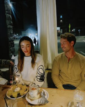 Sophia Culpo Instagram - Happy Birthday to the most thoughtful, loving, kind, funny, and intelligent man. To know you is to love you. The most genuine and caring partner, dog dad, friend, brother, uncle and son. Always there to help out your friends and family and a master of knowing just what to say. And somehow you do it all with a childlike wonder that is infectious to all around you. Probably from the copious amounts of sugar you eat on the daily:) I can’t put into words how lucky I am that you came into my life. You’ve shown me what it feels like to be truly loved. I hope today I can make you feel half as special as you make me feel every day. Ps you’re aging like a fine wine and I’m sorry, but actually not sorry, for posting your thirst trap cause yum- happy birthday my California dream boat!!!😍🥂🎂
