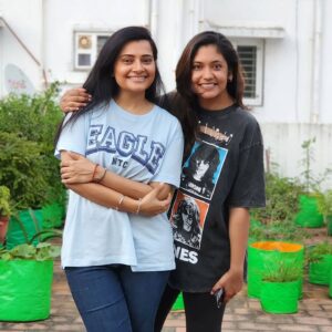 Sruthi Shanmuga Priya Instagram - It's not that diamonds are a girl's best friend, but it's your best friends who are your diamonds🥰🥰🥰