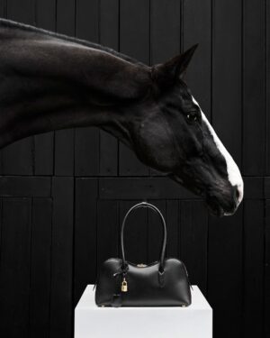 Stella McCartney Instagram - HEALING POWER OF HORSES: The new Ryder bag captured alongside Toto, an equine therapy horse at @OperationCentaur.​

In #equinetherapy, horses are centred as therapists – responding to their human patients with instincts instead of judgments, creating a safe space to uncover feelings.​

Shop the #StellaRyder bag in-store and at stellamccartney.com​

#StellaMcCartney #crueltyfree #vegan #HealingPowerofHorses