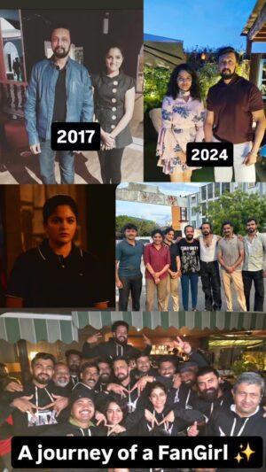 Sukrutha Wagle Instagram - Once a fan ✨ 
Always a fan 😎 

#kicchasudeep #maxthemovie #maxmovie #sukruthawagle