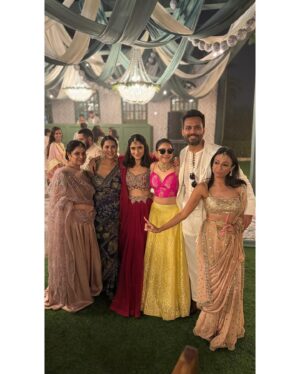 Sumona Chakravarti Instagram - Our Crazy Brats took the plunge & we couldn’t be happier… 
K&K 👩🏻‍❤️‍👨🏻 🍾 
A weekend full of love, warmth & happiness. ♥️🧿🫶🏼
n way too much of dancing… 💃🏻 

To happily ever after ✨💫 🥂
 
#CoolestBrideAndGroomEver  #ItWasAVibe 🎶