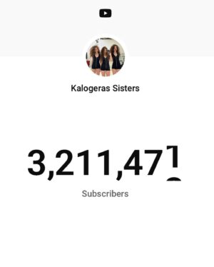 Sunday Kalogeras Instagram - HAPPY 3 MILLION SUBSCRIBERS!!!!! We love and appreciate you all so much it’s insane. Thank you for making our dreams come true🎈🎈🎈