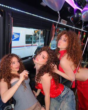 Sunday Kalogeras Instagram - The Noyz Party Bus on the way to Ulta was a bit rocky 🤷🏼‍♀️