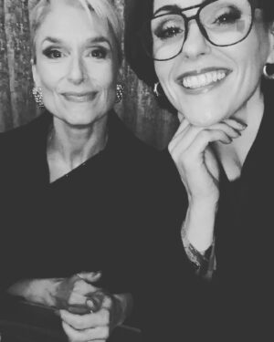 Suranne Jones Instagram - Sherlock and Godzilla reunion 👮 Christmas round Gills anyone?? …