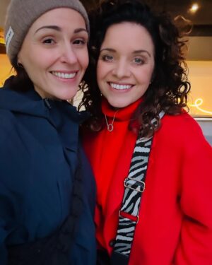 Suranne Jones Instagram - Heart full. Loved up. Recharged. Christmas markets: Manchester 2024 
@jennifer_boardman ❤️🎄