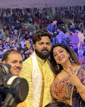 Sweety Chhabra Instagram - @samarsinghh Super event Chhath puja  Aksa beach Malad madh 🙏
#jaichhathimaiya🙏