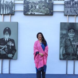 Sweta Singh Instagram - At the Army Chief’s residence on the occasion of Vijay Diwas #vijaydiwas #IndianArmy #1971