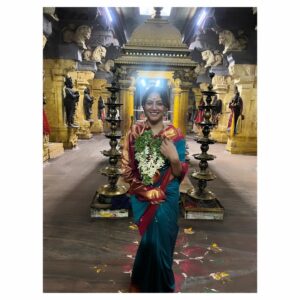 Tanya Desai Instagram - Ending 2024 on a spiritual note! 🕉❤️
Visited Rameswaram Temple, and completed my 11th Joytriling visit this year! The environment of the place, people around and the whole culture and ethnicity of the place has left a core memory in my heart! 🤍
2024 was a year of growth and progress. Career wise and personally as well. Got some new opportunities, travelled my favorite places and spent time with my most favorite people! Thank you so much for showering so much love on me throughout this year! I am really filled with gratitude and immense love! ❤️🧿
May 2025 bring us love, peace, adventures and lots of happiness! 🤗
Har Har Mahadev! 🕉

#rameshwaram #rameshwaramtemple #shivshankar #mahadev #spiritualjourney #2024 #yearend #2025 #grateful #love #tanyadesai