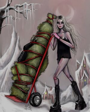 Taylor Momsen Instagram - Repost from @lucasbavid ❤️❄️🎄
•
🎄