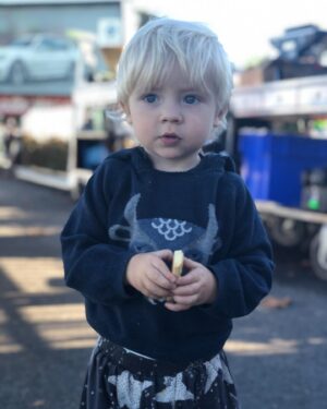 Teresa Palmer Instagram - Forest Sage is 8🫶🐞✨ Our Folly was born 12/12/16 at 12:21pm and was my easiest, quickest and dreamiest birth of the lot! His way in the world is as magic as the way he came in. His superpower is his kindness and humor (and legendary hair!) the things that light him up are animals, being in nature, creating art, making people laugh and being a helper. His ability to play in his own imaginary world for hours on end has always blown us away, he can make a play thing out of any object, anywhere. He’s the first to say sorry, the first to check in if someone is in need and can rip a hole in his pants like no other, he plays hard and loves harder. Forever in awe of you- our adventurous, big hearted, animal loving, wild wonder boy. Happy 8th birthday darling 🌲❤️ #happybirthday