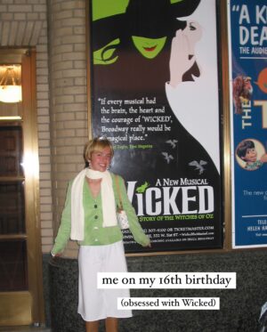 Tessa Netting Instagram - Oh she’s obsessed 💚💖 #wicked #wickedmovie