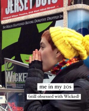 Tessa Netting Instagram - Oh she’s obsessed 💚💖 #wicked #wickedmovie
