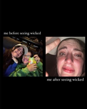 Tessa Netting Instagram - Oh she’s obsessed 💚💖 #wicked #wickedmovie
