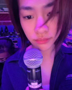 Thasorn Klinnium Instagram - NO WORRIES🎤🖤

#GMMTVStarlympics2024