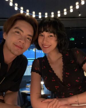 Tisanart Sornsuek Instagram - 🎂Happy birthday to you🤎🍒Love 

How long will I love you?
As long as stars are above you
And longer if I can⭐️