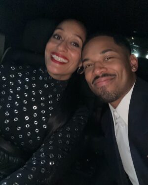 Tracee Ellis Ross Instagram - Thank you @wwd for all your incredible support throughout my career, for clocking my Instagram page 😉and for legitimizing my shopping habit 🤷🏽‍♀️by naming me fashion trailblazer!

Style is the confidence that your bones give you to let your heart sing, your soul dance, and your feet walk your own path. It's the way you dress, it's the way you live, and if there's any trail that I've blazed I hope it's paved with the footprints of my humanity, my service, my wholeness, my accountability, my gratitude, my joy and my delight. 

And in a world that is attempting to steal so much of our freedom and censor our expression, I think 2025 is the perfect time to be free in your expression and your joy.

And one more thing: don’t save your clothes for a special occasion. YOU are the special occasion so wear your pretty clothes. Whip them out to go to the market or wear a red lip to workout. 

Thank you @issarae for your generous words.  You da best. Thank you @karlawelchstylist for our red carpet collaborations and being so cool. Thank you @kelvharrjr for our amazing friendship and for being my date tonight. And finally thank you to my closet for this look and so many others.