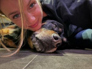 Tracy Spiridakos Instagram - Last week we had to say goodbye to our beloved Nala. We are gutted. I can’t even begin to tell you how special she was. She has been my companion for over 12 years, my best friend and the highlight of every day I was fortunate enough to spend with her.

There will never be another Nala. 
I will forever be grateful to have been loved by her. ❤️