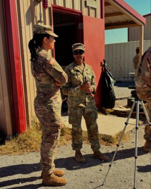 Tulsi Gabbard Instagram - It’s been over 20 years since I went thru Army Basic Combat Training, but visiting Fort Sill’s Basic Training this week brought back a flood of memories! Im so grateful for the privilege of leading a battalion of Drill Sergeants and spent the last couple days visiting with trainees, seeing my Drill Sergeants in action, promoting SSG Jones, rappelling down Treadwell Tower, and joining with hundreds of family and friends to congratulate today’s graduates joining our ranks of US Army Soldiers — all who volunteered to put service above self, ready to put our lives on the line to protect the freedom and security of every American.