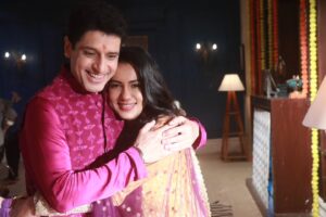 Twinkle R. Vasisht Instagram - Karan bhai ke saath roz ki ladai, 
Phir bhi pyaara hai sabse bada rishta humari dosti ka hai my lovely bhaaii🥰🥰🥰 #RakshaBandhan #kundalibhagya #onscreensiblings

@shaktianandofficial