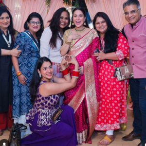 Twinkle R. Vasisht Instagram - I can’t even begin to say how happy I am sharing this moment with you, Shraddha. Thinking back to when we first met and now seeing you about to become a mom—it fills my heart with so much joy. 💖 I’ve watched you grow from an amazing person to a loving wife, and now, you’re about to be the most incredible mom to this little angel. 👶✨

I’m honestly so proud of you and couldn’t be happier! 🥹 I still remember when you’d wonder if you’d ever find the love you were looking for, and then you found Rahul Jiju. 💑 After that, you dreamt of becoming a mom, and now that dream is coming true. It’s been amazing watching your journey, from the days I learned just by watching you perform, to now calling you my friend. 💫

I’m so excited to see you step into motherhood and, one day, tell your little one how special their mom truly is. 🫶 Wishing you the most beautiful pregnancy and all the joy that comes with motherhood. Stay healthy, stay safe, and congratulations—you deserve every bit of happiness! 💕👼

@sarya12