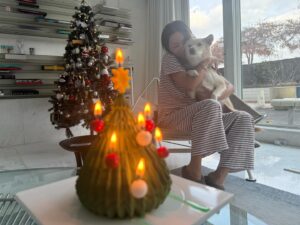 Uhm Jung-hwa Instagram - 마음따뜻한 크리스마스 보내세요!