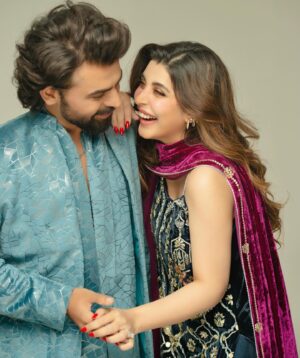 Urwa Hocane Instagram - Photography: @hussain.piart 
UH wardrobe: @rozinamunibofficial 
FS wardrobe: @ebkarachi 
UH hair n makeup: @thetriosalon_emaar 
FS hair n makeup: @shamrozrajputofficial 
#humtv20thanniversary