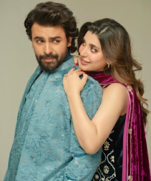 Urwa Hocane Instagram - Photography: @hussain.piart 
UH wardrobe: @rozinamunibofficial 
FS wardrobe: @ebkarachi 
UH hair n makeup: @thetriosalon_emaar 
FS hair n makeup: @shamrozrajputofficial 
#humtv20thanniversary