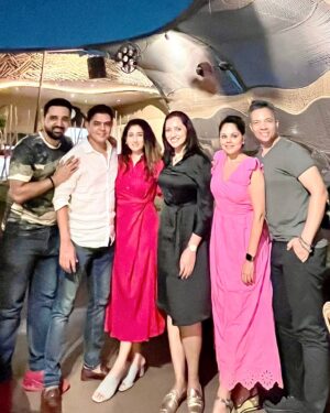 Vandana Lalwani Instagram - From the heights of Everest to the warmth of this table—what an incredible journey it’s been! 🏔️✨
A night of laughter, memories, and reconnecting with our trekking family (and their loved ones)! ❤️🍽️ 
Location @waikiki.mumbai 
PR @maverick.communication01 

#EverestReunion #TrailToTable #AdventureFamily #trekkers #everestbasecamp #nepal #waikiki
