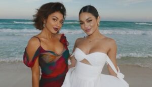 Vanessa Hudgens Instagram - Lololololl I’m dying over these photos cause I feel like it represents us so well. Happy birthday you goddess @sarahhyland shush loves you ❤️
