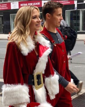 Vanessa Ray Instagram - Closest we ever got to #santacon

@bluebloods_cbs