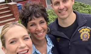 Vanessa Ray Instagram - My tummy hurts thinking about tomorrow being essentially the countdown to the last episodes of @bluebloods_cbs episode. When is it going to feel real that I don’t get to be with these people all the time, forever? 💙💙💙💙