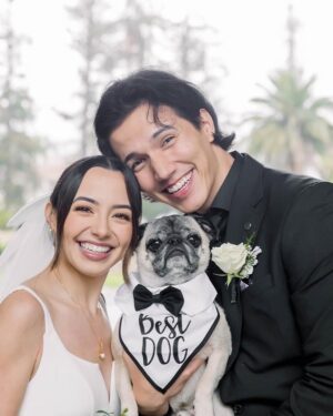 Veronica Merrell-Burriss Instagram - 3 years and forever more! Happy Anniversary! 💜