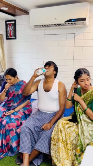 Vinodhini Vaidynathan Instagram - Cauvery coming. Just for fun. The obvious reel to make when in Bengaluru when a Kannada actor/model is on the cast is this. Don’t take offence.