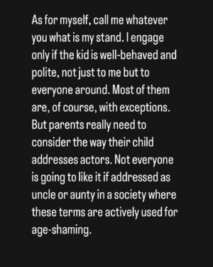 Vinodhini Vaidynathan Instagram - Shall we think about this? Like the last two days I’ve been seeing, “happy birthday Dhanush uncle”. Dude, Dhanush is not your uncle. Stop calling him that.
Edit: P()&🔥s in comments saying sir or madam is slavery mindset while themselves being in jobs where they address bosses or colleagues the same way or in other walks of life too. 🤡