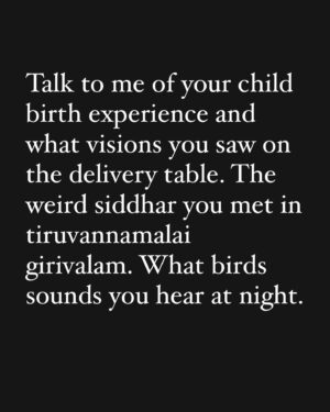 Vinodhini Vaidynathan Instagram - Life is made of stories, not events or facts. Too much attention to the ordinary means less time for wonder. #TiredOfMundaneTalk