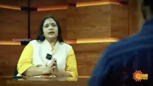 Vinodhini Vaidynathan Instagram - My first political interview. Link in bio. Do watch if you have a few minutes.

#MakkalNeedhiMaiam