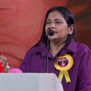 Vinodhini Vaidynathan Instagram - மக்கள் நீதி மய்யம் கட்சியின் பொதுக்குழுக் கூட்டம், நமது தலைவர் நம்மவர் திரு. @ikamalhaasan அவர்கள் தலைமையில், சென்னை தேனாம்பேட்டையில் உள்ள காமராஜர் அரங்கில் நடைபெற்றது. 

நிகழ்வில் திரை-நாடகக் கலைஞர் & சமூக நல ஆர்வலர் திருமதி. வினோதினி @thevinodhini அவர்களின் உரை.

#KamalHaasan
#MakkalNeedhiMaiam
#MNM_GeneralBodyMeeting
#மநீம_பொதுக்குழு2024