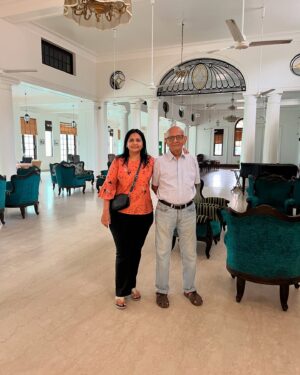 Vinodhini Vaidynathan Instagram - Lunch with dad after a long time. Have been working in May and June on a few films, a TV serial, dubbing for them, a TV show I’m part writing and hosting and that’s airing soon, attended a few success meets, a few movie poojas and a few wrap parties, fed 25 animals every day, got two more street dogs caught and spayed, lost two cats, adopted two more, was in ICU for a few days last week, travelled to Allepey and Bangalore a couple of times, unlocked new losses on the stock market, found and lost a tenant for my flat, got ear infection and treated it, got a few pedicures and massages and hair treatments, organised a child’s college fees, got a cat adopted, tried a few dog adoptions and failed. Dad says I’m lazy. We have agreed to disagree.