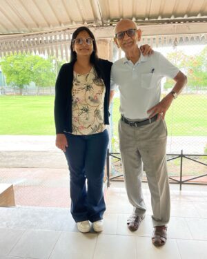 Vinodhini Vaidynathan Instagram - Daddy dearest.