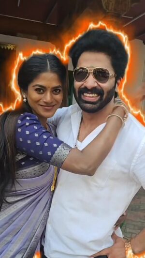 Vinusha Devi Instagram - Peelings-uuuu 🤌🏾❤️ 

#vinushadevi #panivizhummalarvanam #vijaytelevision #pvmv #siddarth
