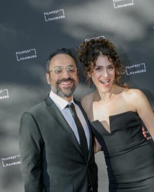 Vishka Asayesh Instagram - Seven Days Premiere at Hamburg Film Festival with my wonderful partners 💕💖
 @filmfesthamburg 
#redcarpet #festival #filmfestival #acting #photoshoot #fashionstyle #moda