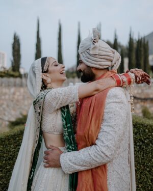 Vrushika Mehta Instagram - It’s been a year already! 😍 
Happy anniversary to us! ❤️
7.12.2023🧿
#wedding #love