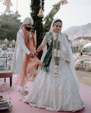 Vrushika Mehta Instagram - It’s been a year already! 😍 
Happy anniversary to us! ❤️
7.12.2023🧿
#wedding #love