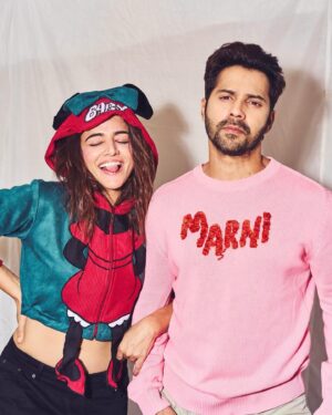 Wamiqa Gabbi Instagram - 🌸 Baby & John ♥️
Watch BABY JOHN in cinemas now !
………………………………………………………………………
Beautiful custom made #BabyJohn jackets by my favourite @scarlet_by_shrutijamaal 
📸 @amannagoshe